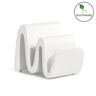 Magazine Rack in Recycled Plastic - Wave