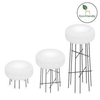 Floor Lamp with Painted Iron Base – Elly | Lyxo