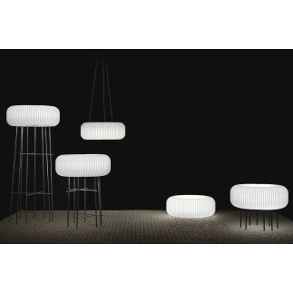 Floor Lamp with Painted Iron Base – Elly | Lyxo