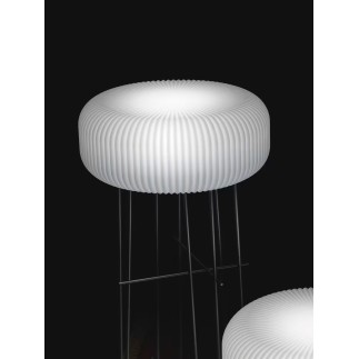 Floor Lamp with Painted Iron Base – Elly | Lyxo