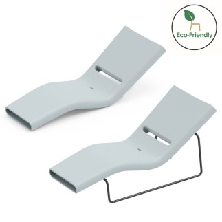 Lettino Relax in Plastica Riciclata - Esse | Lyxo