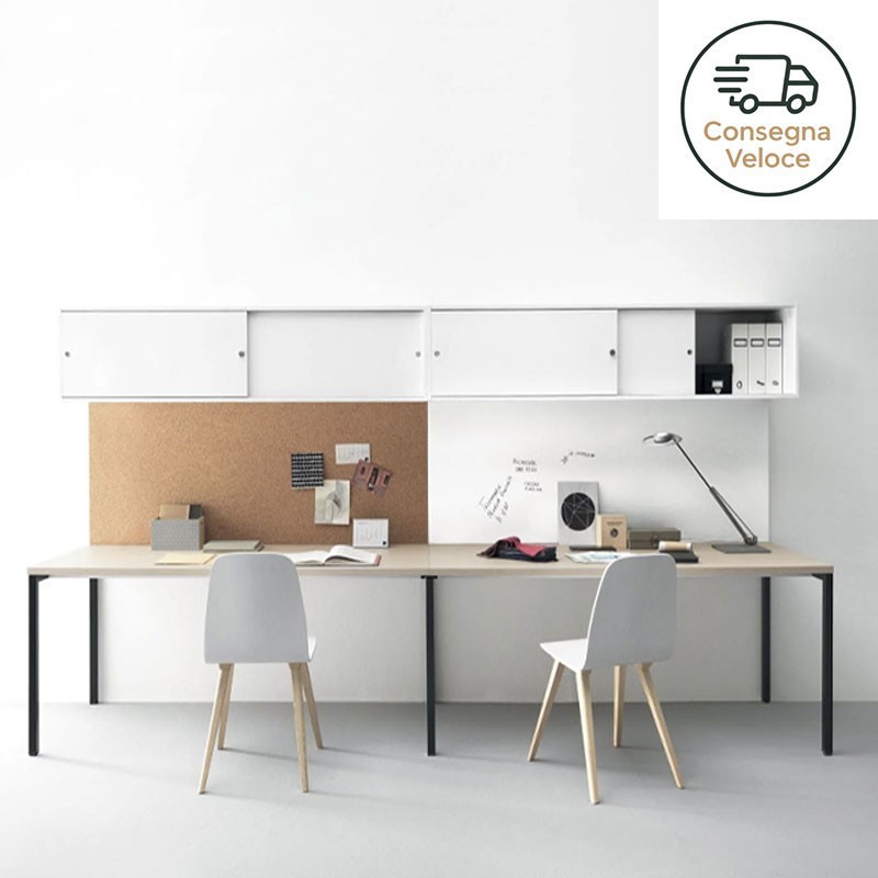 Scrivania Bench 2 Postazioni Lineare – Agile | Martex