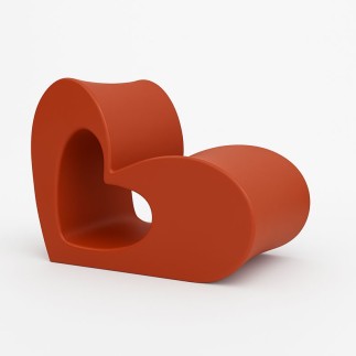 Heart Armchair in Resin in Polyethylene - Agatha | Vondom