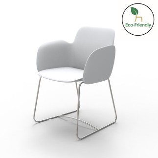 Resin and Steel Chair - Pezzettina