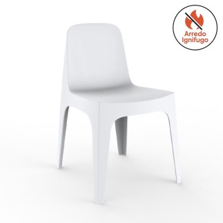 Stackable Chair in Polypropilen - Solid | Vondom