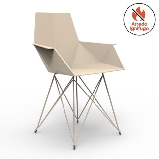 Sedia da Esterno con Braccioli - Faz | Vondom