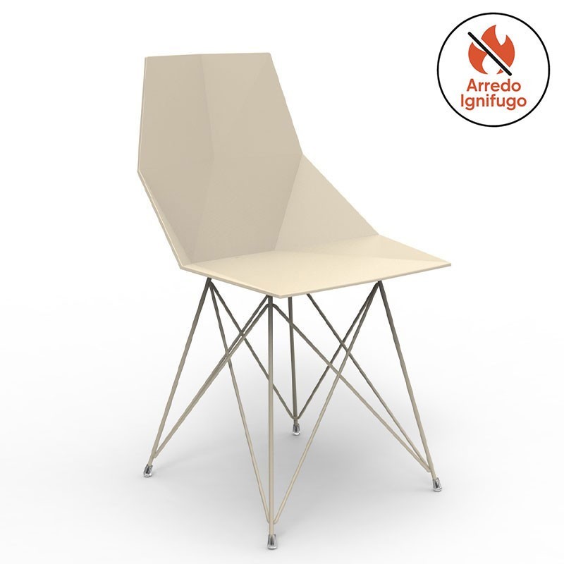 Chair in polypropylene and stainless steel - Faz | Vondom Chair in polypropylene and stainless steel - Faz | Vondom