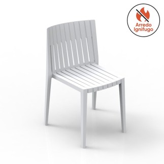 Stackable Chair in Polypropylene - Spritz | Vondom