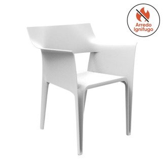 Stackable Chair with Armrests - Pedrera