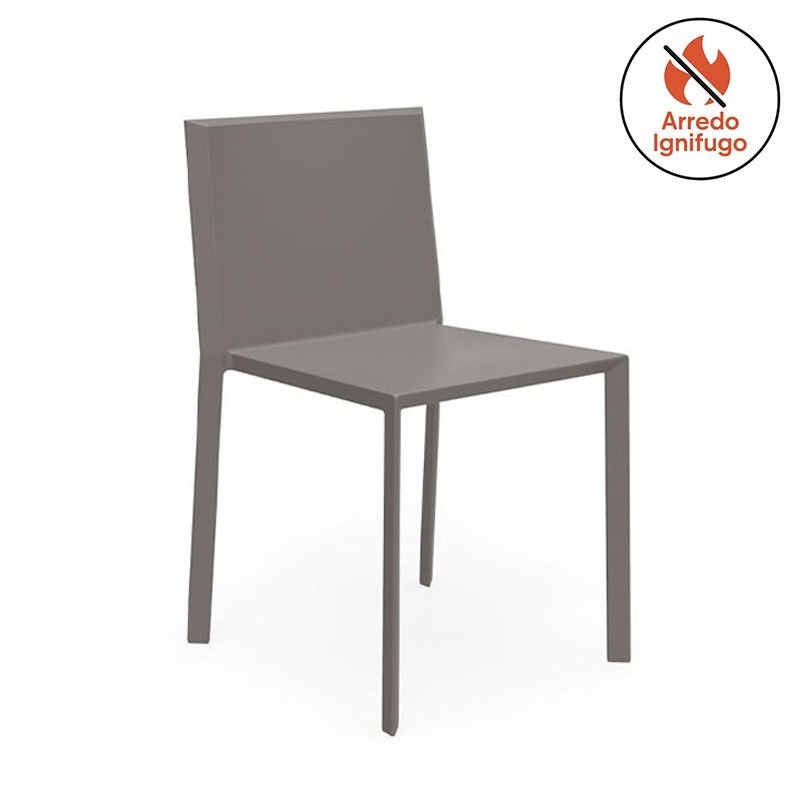 Stackable Outdoor Chair - Quartz | Vondom