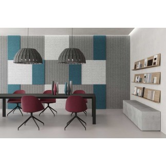 Lampada a Sospensione da Ufficio Fonoassorbente - Birdcage | Luxx Box