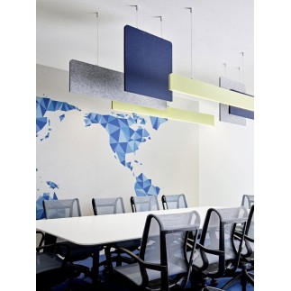 Pannello Fonoassorbente con o Senza Luce LED - Blade | Luxx Box