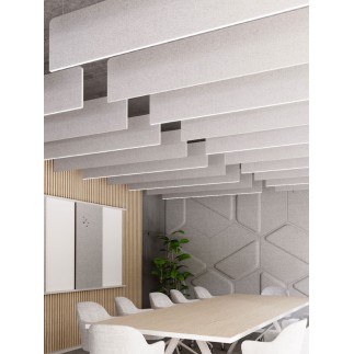 Pannello Fonoassorbente con o Senza Luce LED - Blade | Luxx Box