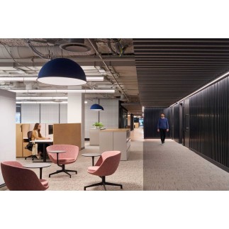 Pendant Lamp in Sound-Absorbing Fabric - Hemii | Luxx Box