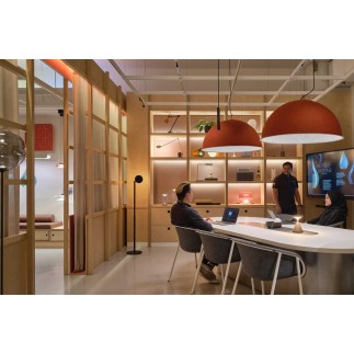 Lampada a Sospensione In Tessuto Fonoassorbente - Hemii | Luxx Box