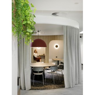 Pendant Lamp in Sound-Absorbing Fabric - Hemii | Luxx Box