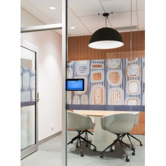 Pendant Lamp in Sound-Absorbing Fabric - Hemii | Luxx Box