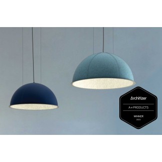 Pendant Lamp in Sound-Absorbing Fabric - Hemii | Luxx Box