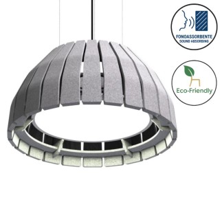 Lampada a Sospensione da Ufficio Fonoassorbente - Birdcage | Luxx Box