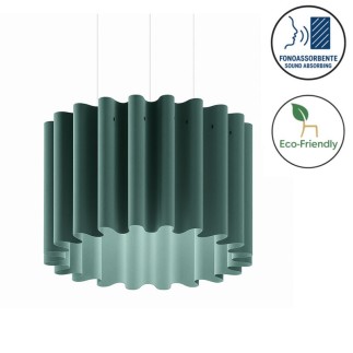 Lampada a Sospensione Fonoassorbente - Kurtain | Luxxbox