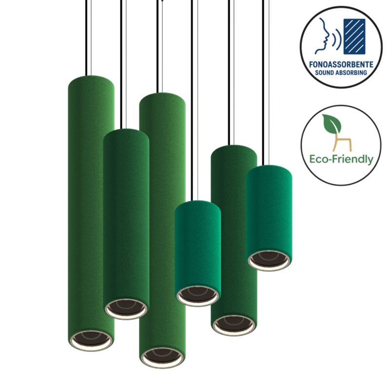 Lampada Modulare a Sospensione e Fonoassorbente - Stalik | Luxx Box Lampada Modulare a Sospensione e Fonoassorbente - Stalik | Luxx Box