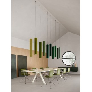 Lampada Modulare a Sospensione e Fonoassorbente - Stalik | Luxx Box