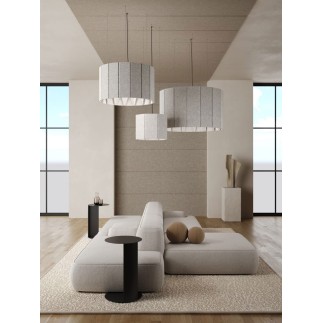Lampada da Ufficio Cilindrica Fonoassorbente - Vapor Echo Cylinder