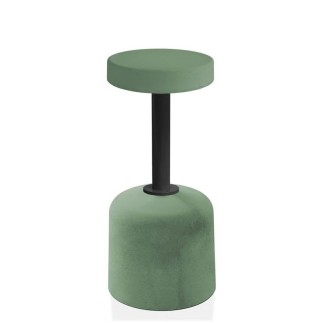 Sgabello con Base In Cemento - Botero Concrete | Vela Arredamenti