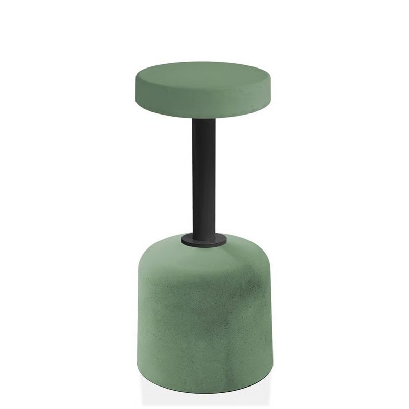 Sgabello con Base In Cemento - Botero Concrete | Vela Arredamenti