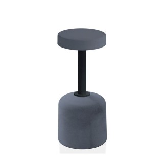 Sgabello con Base e Seduta in Cemento - Botero Concrete