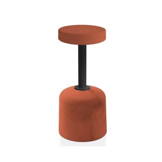 Stool with Concrete Base and Seat - Botero Concrete | Vela Arredamenti