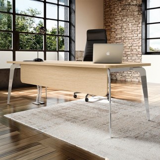 Alea Desk with Designer Legs - Blade X | Alea
