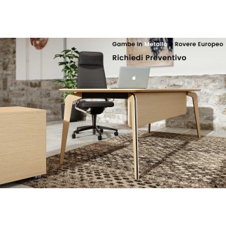 Scrivania Alea con Gambe di Design - Blade X | Alea
