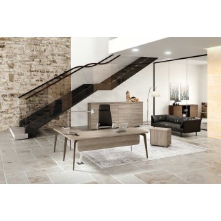 Alea Desk with Designer Legs - Blade X | Alea