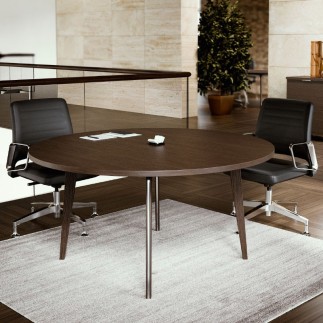 Tavolo Tondo per Small Meeting - Blade X | Alea