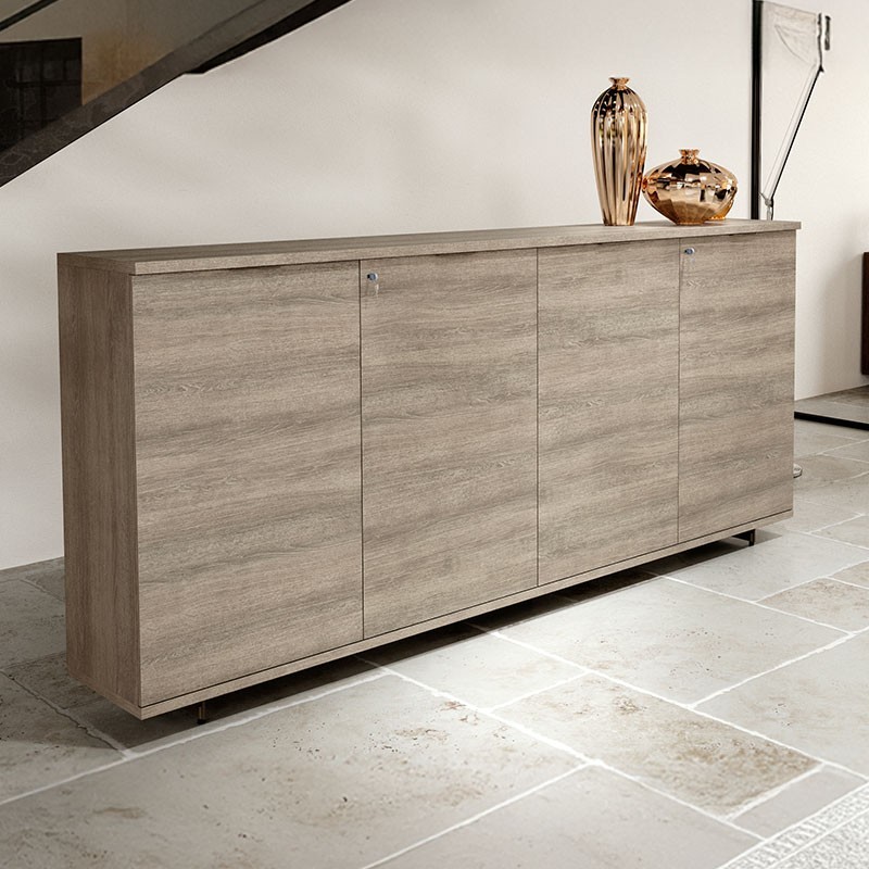 Storage Unit with 4 Hinged Doors – Blade X | Alea