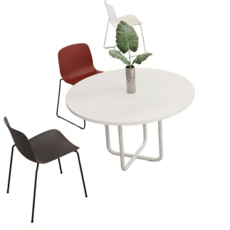 Round Top Table for Common Areas - Itube | Alea
