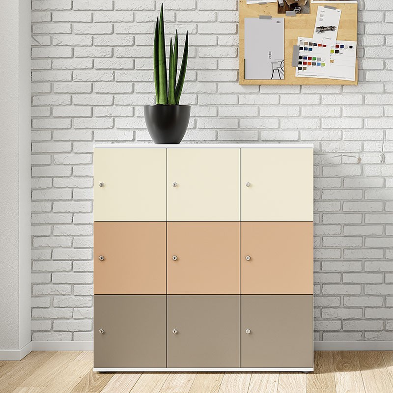 Modular Locker Cabinet for Office – Lato | Alea