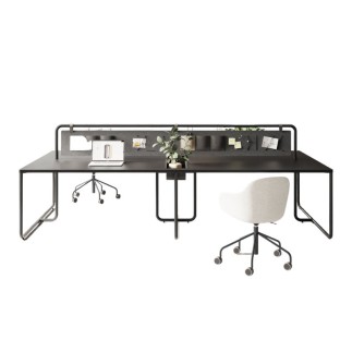 Bench 4 Posti in Stile Industriale - Itube | Alea