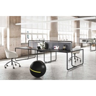 Industrial Style 4-Seater Bench - Itube | Alea
