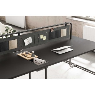 Industrial Style 4-Seater Bench - Itube | Alea