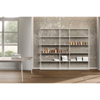 Libreria Componibile Stile Industriale - Q18 | Alea