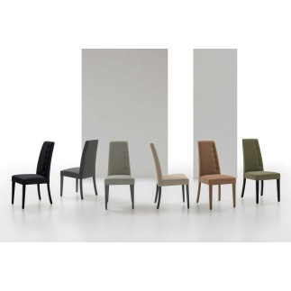 Eco-Leather chair with High Backrest - Bellinzona | IsaProject