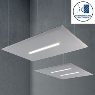 Lampada Fonoassorbente con Luce LED - Oversize Lux | Caimi