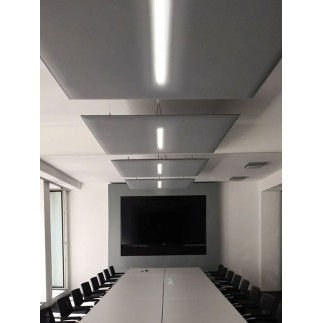 Lampada Fonoassorbente con Luce LED - Oversize Lux | Caimi