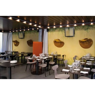 Decorative Wall-Mounted Sound-Absorbing Panel – Si Sboccia | Caimi