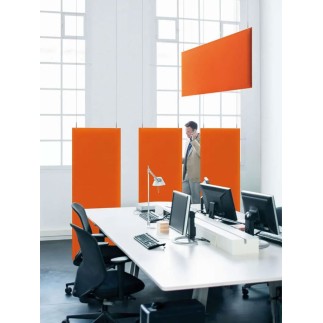 Rectangular Suspended Sound-Absorbing Panel – Baffle | Caimi