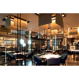 Lampada Fonoassorbente con Luce LED - Oversize Lux | Caimi