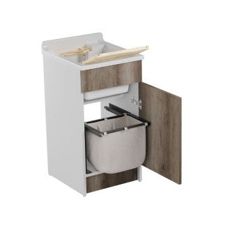 Mobile Lavanderia con Portabiancheria - Jollywash | Colavene