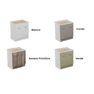 Mobile Lavatoio con Cesto Portabiancheria - Lindo | Colavene
